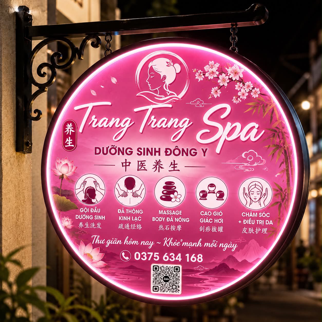 Không gian Trang Trang Spa